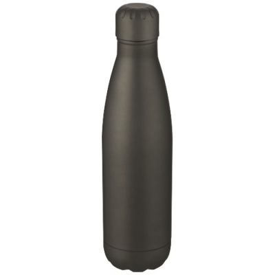 COVE 500 ML VACUUM THERMAL INSULATED STAINLESS STEEL METAL BOTTLE in Matted Grey