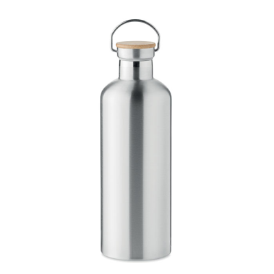 DOUBLE WALL FLASK 1,5L in Silver