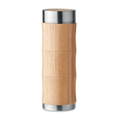 DOUBLE WALL FLASK 350ML in Brown