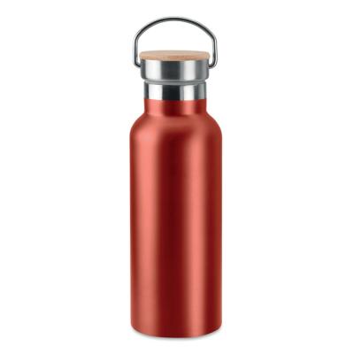 DOUBLE WALL FLASK 500 ML in Red