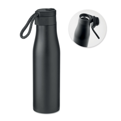 DOUBLE WALL FLASK 600ML in Black