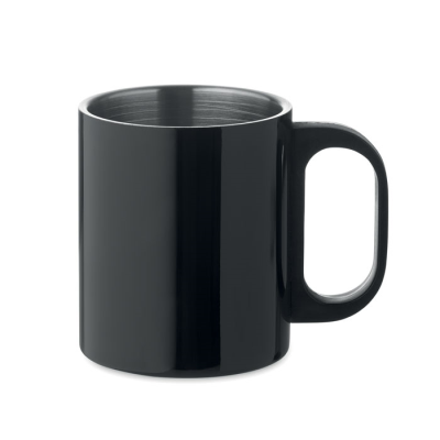 DOUBLE WALL MUG 300 ML in Black