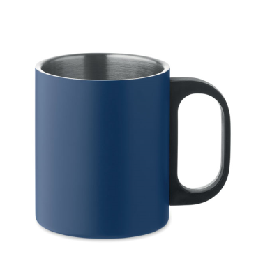 DOUBLE WALL MUG 300 ML in Blue