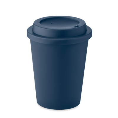 DOUBLE WALL TUMBLER PP 300 ML in Blue
