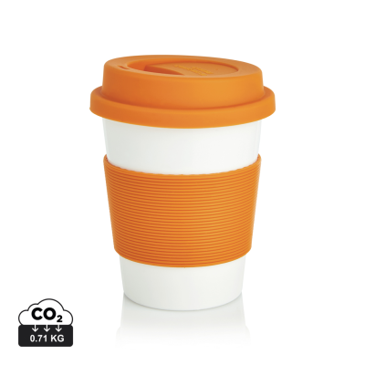 ECO PLA COFFEE CUP in Orange