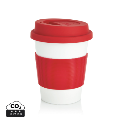 ECO PLA COFFEE CUP in Red