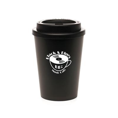 HADDON BLACK 350ML TRAVEL MUG