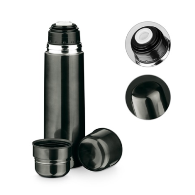HEAT STAINLESS STEEL METAL THERMOS 750 ML