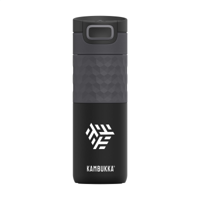 KAMBUKKA® ETNA GRIP 500 ML THERMO CUP in Black - PROMOTIONAL CORPORATE GIFT