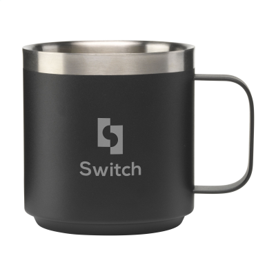 KNOX RCS RECYCLED ISO MUG 300 ML THERMO CUP in Black