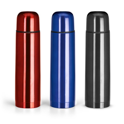 LUKA 500 ML STAINLESS STEEL METAL THERMOS BOTTLE