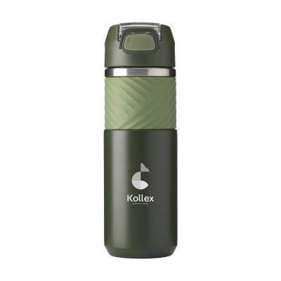 LYNN RCS RECYCLED STEEL BOTTLE 500 ML in Green