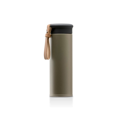 MAJI THERMAL INSULATED BOTTLE with Strap 480ML in Olive Green