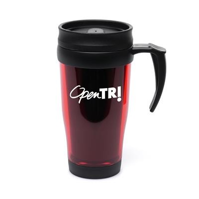 MARCO 400ML TRAVEL MUG in Red