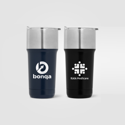 OPTIMUS - 590 ML DOUBLE WALL STAINLESS TUMBLER with Ceramic Pottery Interior