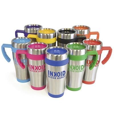 OREGON STAINLESS STEEL METAL TRAVEL MUG