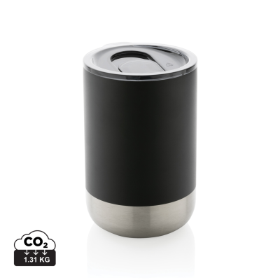 RCS RECYCLED STAINLESS STEEL METAL TUMBLER in Black