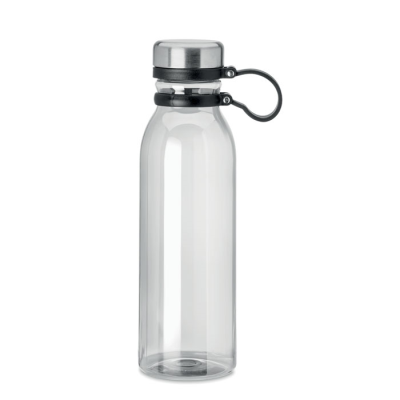 RPET BOTTLE WITH STAINLESS STEEL CAP 780ML in Transparent