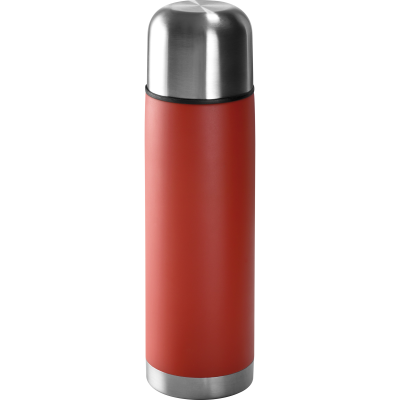 STAINLESS STEEL METAL ISOLATING FLASK ALBUQUERQUE in Red  - PROMOTIONAL CORPORATE GIFT
