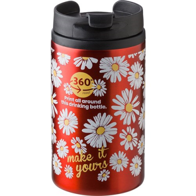 STEEL THERMOS CUP (300 ML) in Red