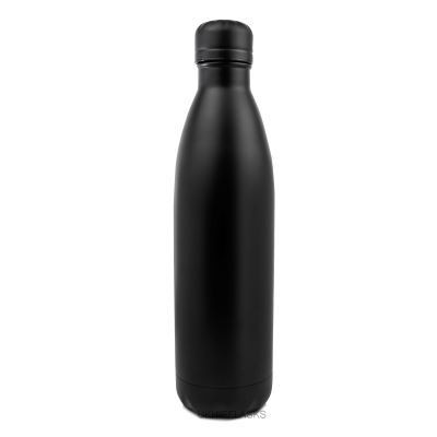 THERMAL INSULATED DRINK BOTTLE - 750ML in Black