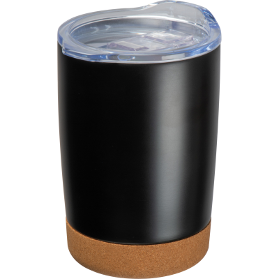 THERMAL INSULATED MUG in Black  - PROMOTIONAL CORPORATE GIFT