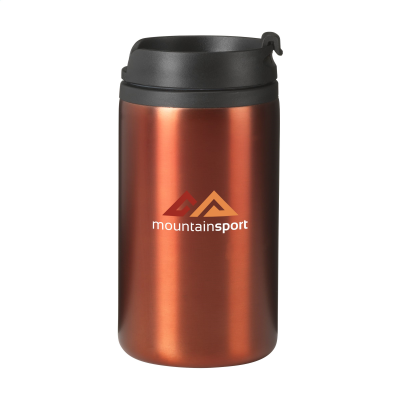 THERMO CAN RCS RECYCLED STEEL 300 ML THERMO CUP in Red