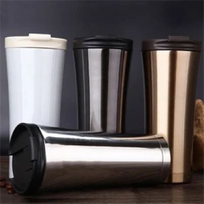 VACUUM THERMOS PRINTED TEXT PATTERN LOGO - PROMOTIONAL CORPORATE GIFT