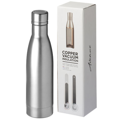 VASA 500 ML COPPER VACUUM THERMAL INSULATED BOTTLE in Silver