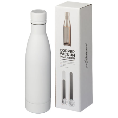 VASA 500 ML COPPER VACUUM THERMAL INSULATED BOTTLE in White