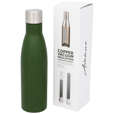 VASA 500 ML SPECKLED COPPER VACUUM THERMAL INSULATED BOTTLE in Green