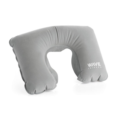 GREY INFLATABLE NECK PILLOW