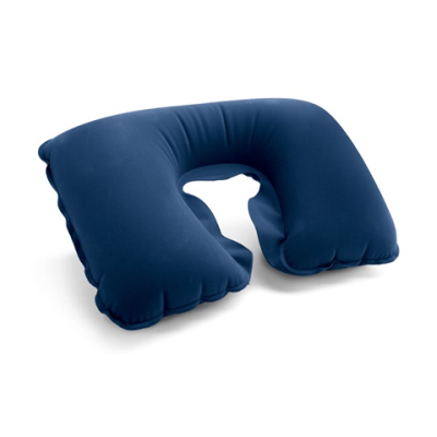 STRADA INFLATABLE NECK PILLOW in Blue