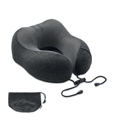TRAVEL PILLOW in RPET in Grey