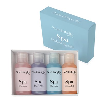 4 PIECE WEEKEND TOILETRY SET