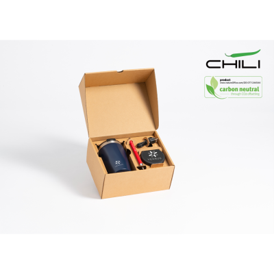 CHILI CONCEPT GIFT SET 4 - TUMBLER, CORDLESS CHARGER, BALL PEN