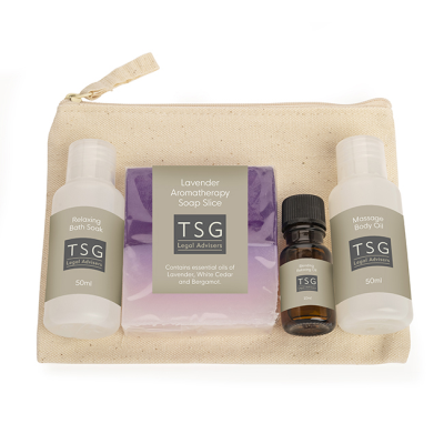 NATURAL WELLBEING SET in a Cotton Bag