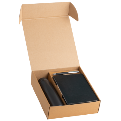ONBOARDING GIFT SET 13 - A5 NOTE BOOK, VACUUM BOTTLE, LEATHERETTE PEN