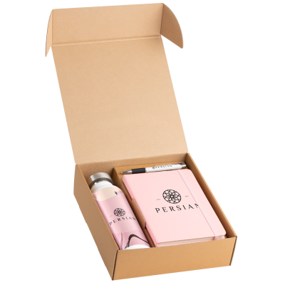ONBOARDING GIFT SET 3 - A5 MOOD NOTE BOOK, THERMAL INSULATED BOTTLE, ELECTRA METAL PEN