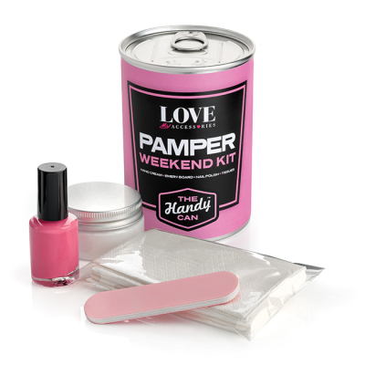 PAMPER WEEKEND HANDY CAN KIT