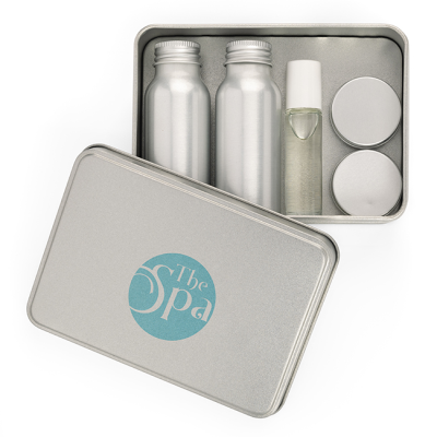 PERSONAL WELLBEING  &  SPA SET in a Tin