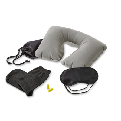 TRAVELX TRAVEL SET in Black