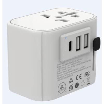 NUPIN TRAVEL ADAPRER - UNIVERSAL TRAVEL ADAPTER with Bs8546 Certification