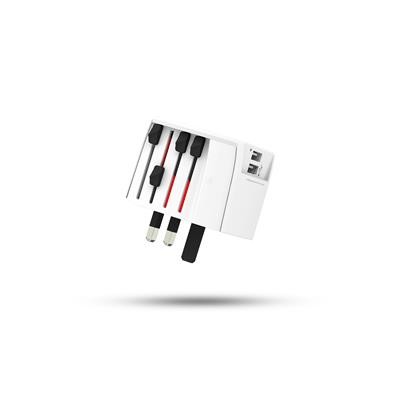 SKROSS MUV USB INNOVATIVE 2-POLE WORLD TRAVEL ADAPTER