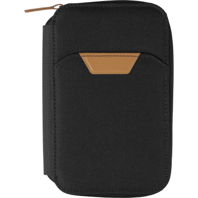 RPET TRAVEL WALLET in Black