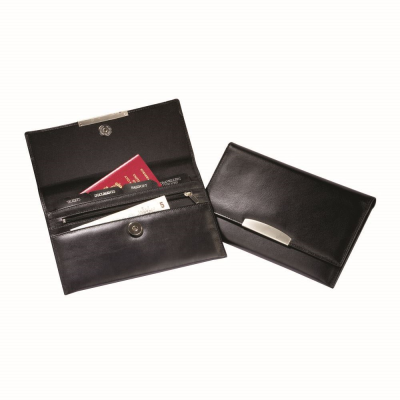 SANDRINGHAM NAPPA LEATHER ENVELOPE TRAVEL WALLET