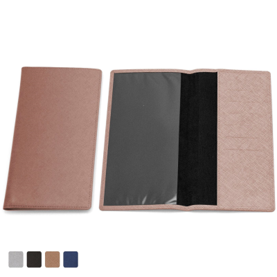 TRAVEL WALLET in a Choice of 4 Colours in Textured Vegan Saffiano