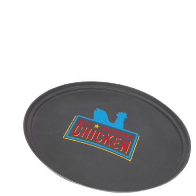 ROUND NON-SLIP TRAY (35CM)  &  14 INCH