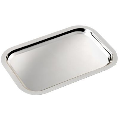 SILVER METAL TRAY