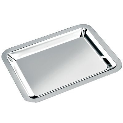 SMALL METAL TRAY in Silver